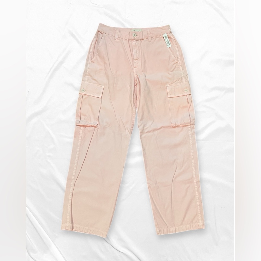 NEW Madewell Pink Cargo Pants • Petal